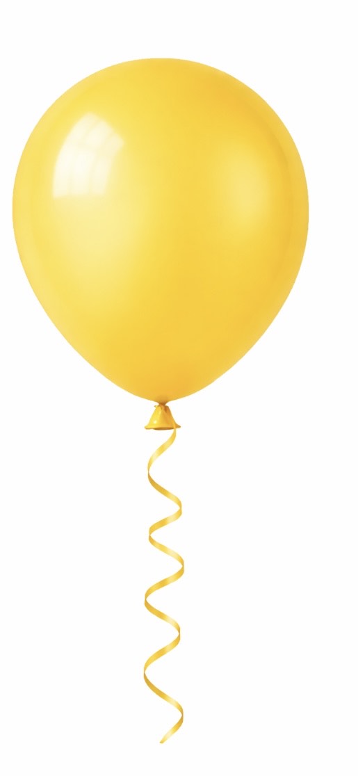 12" Standard Yellow Latex Balloons (72 Per Bag)