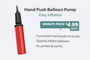 Pocket Pump (Great for 160Q Balloons)
