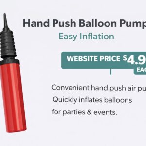 Pocket Pump (Great for 160Q Balloons)
